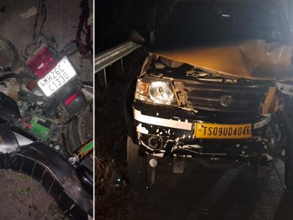 Terrible accident on Sudha river bridge, father and son died on the spot in collision between speeding van and two-wheeler | सुधा नदीच्या पुलावर भीषण अपघात, भरधाव व्हॅन-दुचाकीच्या धडकेत पिता-पुत्राचा जागीच मृत्यू