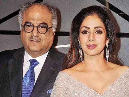 Boney Kapoor on Sridevi biopic | श्रीदेवी यांचं आयुष्य मोठ्या पडद्यावर? बायोपिकबद्दल बोनी कपूर म्हणाले...