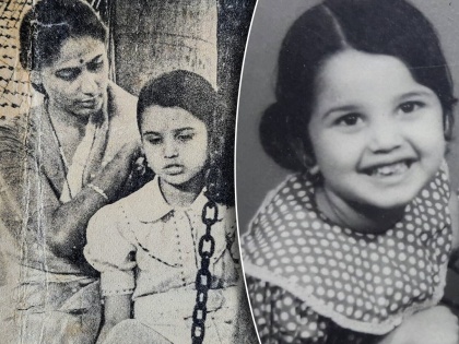 Smita patil movie Umbartha fame child artist pournima manohar latest photo | सुन्या सुन्या मैफलीत माझ्या…'उंबरठा' मधील स्मिता पाटील यांची मुलगी ४० वर्षानंतर दिसते अशी