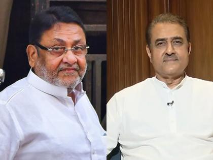 There was no political discussion with Nawab Malik says mp Praful Patel | नवाब मलिक राष्ट्रवादीतील कोणत्या गटासोबत आहेत? प्रफुल्ल पटेलांनी स्पष्टच सांगितलं