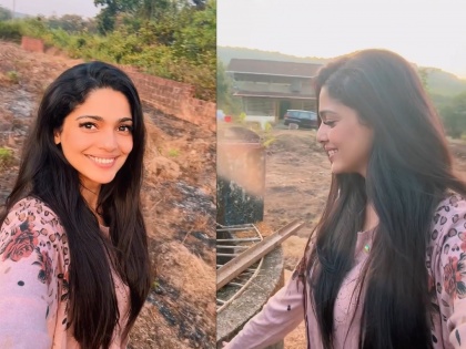 marathi-actress-pooja-sawant-shared-instagram-story-from-her-village-konkan | गावच्या मातीत हरवून गेली पूजा; धकाधकीच्या आयुष्यात ब्रेक घेत पोहोचली कोकणामध्ये