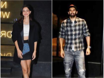 Aditya roy kapoor ananya pandey enjoy drive after kho gaye hum kahan screening fans comment this | अफेयरच्या चर्चेदरम्यान अनन्या पांडे 'खो गए हम कहां'च्या स्क्रीनिंगला दिसली आदित्य रॉय कपूरसोबत