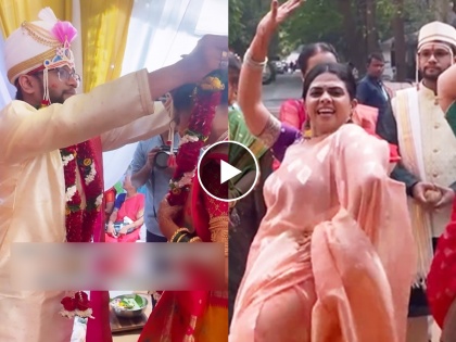 marathi-actress-rutuja-bagwe-shared-her-cousins-wedding-video-on-instagram | भावाच्या लग्नाच्या वरातीत ऋतुजा बागवेने केला जबरदस्त डान्स; व्हिडीओ व्हायरल