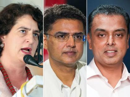 Big Reshuffle In Congress Priyanka Gandhi Sachin Pilot This Responsibility Given To Know All Update | काँग्रेसमध्ये मोठे फेरबदल; महाराष्ट्राचे प्रभारी बदलले, प्रियांका गांधींना डच्चू, सचिन पायलटांकडे मोठी जबाबदारी