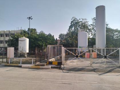 67 KL oxygen storage capacity at Government Medical College, Latur | लातूरच्या शासकीय वैद्यकीय महाविद्यालयात ६७ केएल ऑक्सिजन साठवण क्षमता