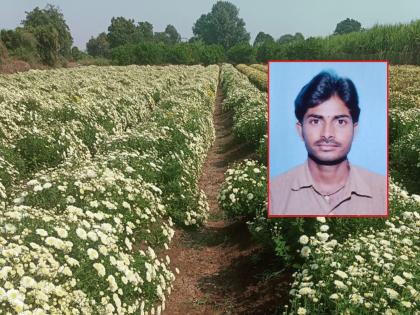 The young farmer earns Income of lakhs from flower farming in just twenty five guntha | तरुण शेतकऱ्याने करून दाखवले; अवघ्या पंचवीस गुंठ्यांत फूलशेतीतून लाखोंचे उत्पन्न