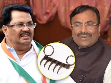 Vijay Wadettiwar Slams BJP Sudhir Mungantiwar Over waghnakh | "नोव्हेंबर गेले, जानेवारी पण हुकले, सुधीरभाऊ वाघनखं कुठपर्यंत पोहोचली?"; काँग्रेसचा खोचक सवाल