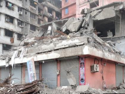 Action on unauthorized constructions in Thane municipal area! | ठाणे महापालिका क्षेत्रात अनधिकृत बांधकामांवर कारवाई!