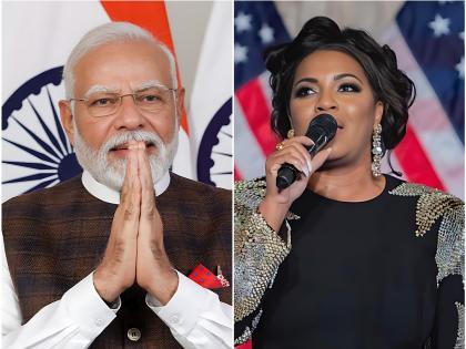 us singer mary millben narendra modi best leader for india right track to win lok sabha election | "मोदी भारतासाठी सर्वोत्कृष्ट, पुन्हा निवडणूक जिंकावी अशी इच्छा"; हॉलिवूड सिंगर झाली फॅन