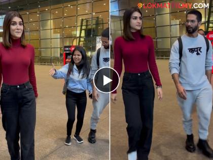 netizens trolls Kriti Sanon for being 'rude' to a fan asking for a photograph at Mumbai airport video viral | क्रिती सनॉन पुन्हा चर्चेत! अ‍ॅटीट्यूड पाहून नेटकरी भडकले, होतेय जबरदस्त ट्रोल