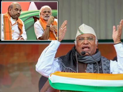 loksabha election last chance or bjp will rule like putin Congress Mallikarjun Kharge warns | Mallikarjun Kharge : "ही शेवटची संधी, देशात हुकूमशाही येईल, भाजपा..."; निवडणुकीपूर्वी खरगेंचा इशारा