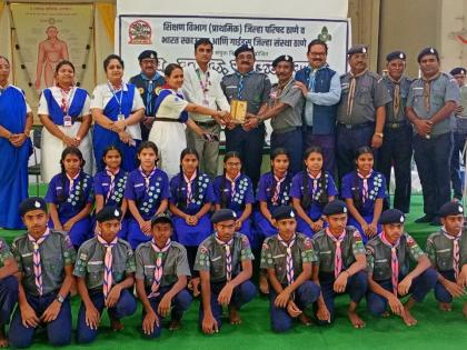 Cheering for Scout Guide's camp of students from remote areas of Shahapur! | शहापूरच्या दुर्गम भागातील विद्यार्थ्यांचा स्काऊट गाईडच्या शिबिराला जल्लोष!