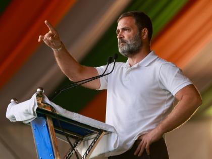 Congress Rahul Gandhi bharat jodo nyay yatra in up taunts on bjp double engine government in up | Rahul Gandhi : "डबल इंजिन सरकार म्हणजे बेरोजगारांना डबल..."; राहुल गांधींचं भाजपावर टीकास्त्र