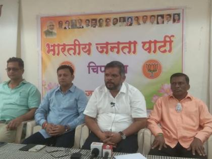 Rada in Chiplun is Bhaskar Jadhav's premeditated conspiracy, Kedar Sathe alleges | चिपळुणातील राडा म्हणजे भास्कर जाधव यांचा पूर्वनियोजित कट, केदार साठे यांचा आरोप