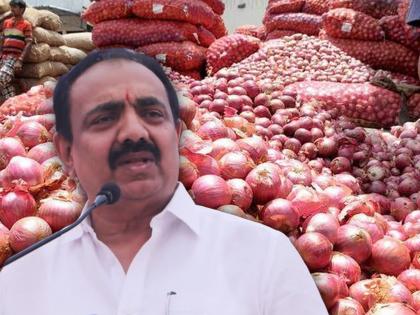 Jayant Patil Slams government Over Onion export ban | Jayant Patil : "व्यापाऱ्यांना तारा आणि शेतकऱ्यांना मारा असा या सरकारचा नारा"; जयंत पाटलांचा हल्लाबोल