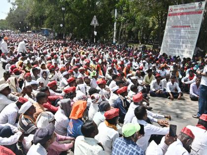 CPM agitators stay in Nashik for seventh day | नाशिकमध्ये माकपाच्या आंदोलकांचा सातव्या दिवशीही मुक्काम