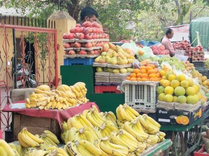 fruits rate increase in alibag | थंडावा देणाऱ्या फळांमुळे फुटला घाम