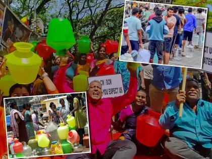 एक दिवसाआड आंघोळ, डिस्पोजेबल भांड्यात जेवण; पाणीटंचाईने बंगळुरूतील लोकांचे प्रचंड हाल