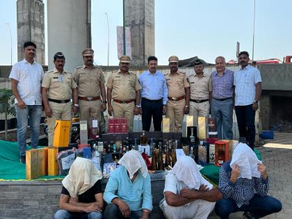 Supply of fake foreign liquor to 2500 elite including Bollywood actors, four arrested | बॉलिवूड कलाकारांसह अडीच हजार उच्चभ्रूंना बनावट विदेशी मद्याचा पुरवठा, चौघांना अटक