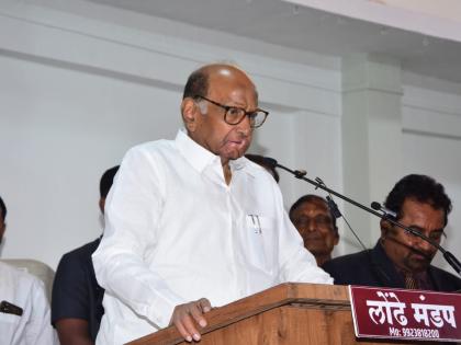 Sharad Pawar Slams BJP And Modi Government Over farmers issue and ED | Sharad Pawar : सत्तेचा वापर विरोधकांना तुरुंगात टाकण्यासाठी केला जातोय - शरद पवार