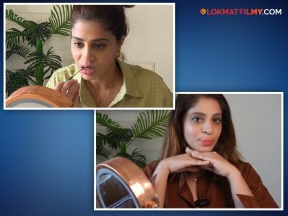 Uma Bhende's daughter-in-law pranked fans shweta mahadik Shared Leap Filler Video | एप्रिल फूल बनाया! उमा भेंडेंच्या सुनेनी चाहत्यांसोबत केला प्रँक; शेअर केलेला लीप फिलरचा Video