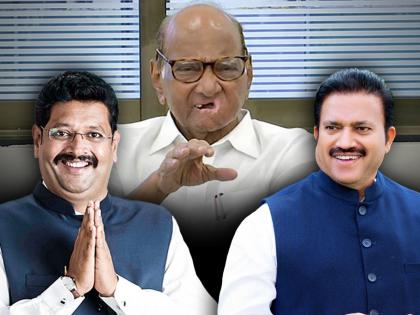 Satara Lok Sabha Election 2024 Shashikant Shinde, Sarang Patil meet Sharad Pawar | Satara Lok Sabha Election : सातारा लोकसभेचा तिढा सुटणार! शशिकांत शिंदे, सारंग पाटलांनी शरद पवारांची घेतली भेट