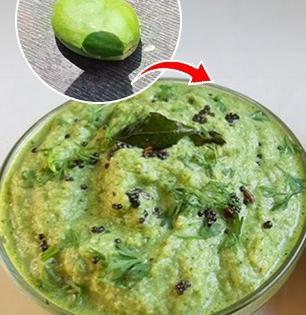 तोंडी लावण्यासाठी करा कच्या कैरीची चटपटीत चटणी; एकदम सोपी रेसिपी-तोंडाला येईल चव