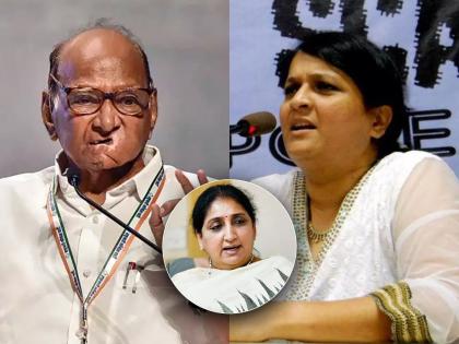 MP Sharad Pawar was questioned by social activist Anjali Damania over his criticism of Sunetra Pawar | 'लग्नाला ३९ वर्षे होऊनही सून बाहेरची? 'शरद पवारांच्या 'त्या' विधानावर अंजली दमानियांचा सवाल