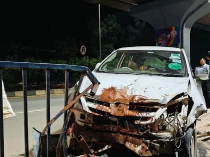 Ex-minister Parinay Phuke's convoy vehicle met with an accident | माजी मंत्री परिणय फुके यांच्या ताफ्यातील वाहनाला अपघात 