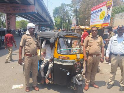 Special operations of transport branch take action on 661 unruly autos | वाहतूक शाखेची विशेष माेहीम, बेशिस्त ६६१ ऑटोवर कारवाई!