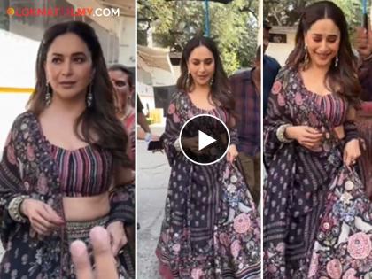 bollywood-actress-madhuri-dixit-fan-called-she-is-aunty | 'हाय आंटी' ऐकताच माधुरी झाली थक्क; चारचौघात चाहत्याने 'धकधक गर्ल' मारली आंटी म्हणून हाक