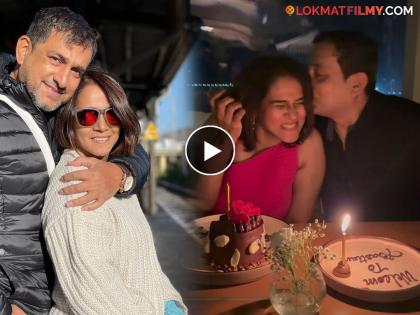 Prasad Oak Shares Special Post For Wife Manjiri Birthday Celebration video viral | 'मंजू…!!! खूप खूप प्रेम...', प्रसाद ओकची लाडक्या बायकोसाठी खास पोस्ट; असं' केलं सेलिब्रेशन!