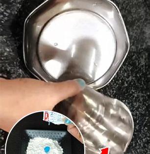 भांडी काळपट-किचन सिंकचे डाग निघतच नाही? 'या' पिठात मिसळा चमचाभर शाम्पू; भांडी चमकेल...