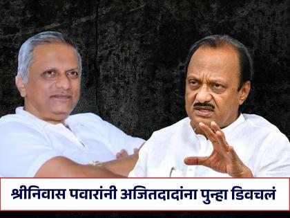 Baramati Lok Sabha Election 2024 Srinivas Pawar criticized Deputy Chief Minister Ajit Pawar | Baramati Lok Sabha Election 2024 : 'अजित पवार शब्दांचा पक्का, शब्द राखेल अशी आशा'; मिशी काढण्यावरून श्रीनिवास पवारांनी पुन्हा डिवचलं