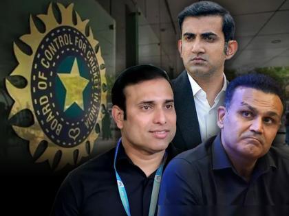 BCCI will drop Sehwag, Gambhir? VVS Laxman is also interested for the head coach post team india men | बीसीसीआय सेहवाग, गंभीरला डावलणार? मुख्य प्रशिक्षक पदासाठी व्हीव्हीएस लक्ष्मण देखील इच्छुक