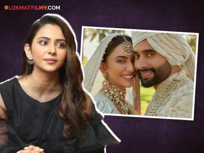 Rakul Preet Singh Reveals She "Forced" Jackky Bhagnani To Propose To Her Before Wedding | रकुलने लग्नाआधी जॅकीसमोर ठेवली होती 'ही' अट, म्हणाली - "मी लग्न करेन पण…"