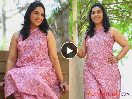 Madhurani gokhale did a video shoot in the coord set The new look viral | मधुराणीने coord set मध्ये केलं व्हिडीओशूट; अभिनेत्रीचा नवा लूक चर्चेत