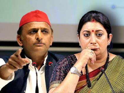 Lok Sabha Election 2024 Akhilesh Yadav taunt on Smriti Irani in amethi vs kl sharma congress | "अमेठीमध्ये 'सिलेंडर' वाले लोक आता 'सरेंडर' करताहेत"; अखिलेश यादवांचा स्मृती इराणींना टोला