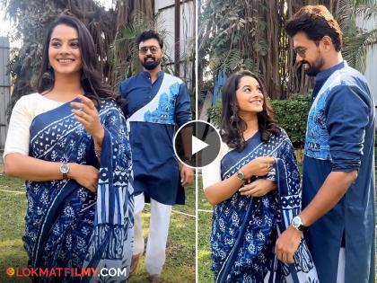 marathi tv celebrity sakshi gandhi and manipraj pawar share dance video | साक्षीच्या तालावर मणिराजने धरला ताल; कलाकारांचा ऑफस्क्रीन व्हिडीओ व्हायरल