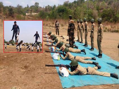 Annual training of NCC in Latur, 450 cadets practice firing | लातूरमध्ये एनसीसीचे वार्षिक प्रशिक्षण, ४५० कॅडेट्सनी केला गोळीबाराचा सराव