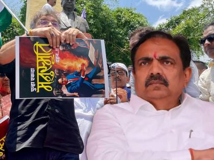 MLA Jayant Patil tweeted for Jitendra Awad | जितेंद्र आव्हाडांनी फाडला बाबासाहेब आंबेडकरांचा फोटो; आव्हाडांसाठी जयंत पाटलांची पोस्ट, म्हणाले...