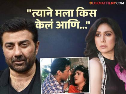 Meenakshi Seshadri reacts to kissing scene with Sunny Deol in 'Dakait', says - "It's a bit... for me" | 'डकैत'मधील सनी देओलसोबतच्या किसिंग सीनवर मीनाक्षी शेषाद्रीची रिअ‍ॅक्शन, म्हणाली - "हे माझ्यासाठी थोडे..."