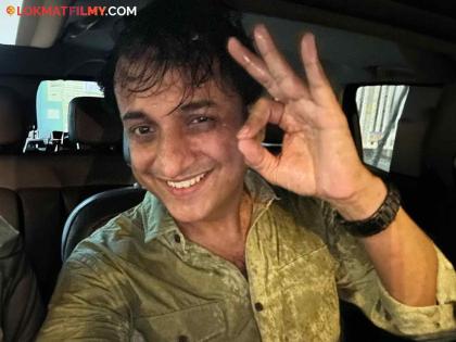 marathi actor sankarshan karhade enjoying first rain in mumbai shared photo with caption on social media | संकर्षण कऱ्हाडेनं घेतला पावसाचा आनंद; चाहत्यांनी दिला काळजी घेण्याचा सल्ला