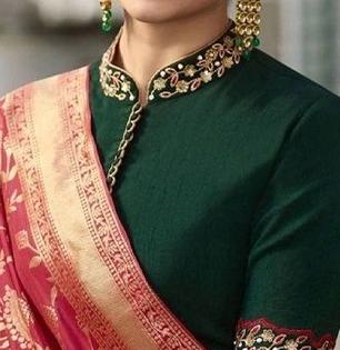 कॉलरस्टाइल ब्लाऊजची नवी फॅशन, पाहा १० युनिक नवेकोरे पॅटर्न-लूक बदलेल, स्टाइलिश दिसाल