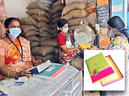 Code of conduct is over, now remaining ration card holders will get sarees | आचारसंहिता संपली, आता उर्वरित रेशन कार्डधारकांना मिळणार साडी