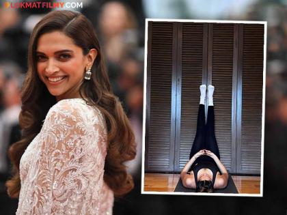 Mom-to-be Deepika Padukone Pregnancy Fitness Actress Shared Photo Doing Yoga Viparita Karni And Stated Its Benefits | दीपिका प्रेग्नंसीच्या 7व्या महिन्यातही दररोज न चुकता करते हे योगासन, फोटो शेअर करून दिल्या खास टिप्स