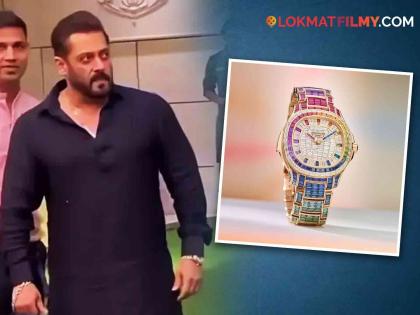 Did you spot Salman Khan's swanky Rs 20.87 Crore watch | अनंत आणि राधिकाच्या हळदी समारंभात सलमान खानच्या हातात कोट्यवधींचं घड्याळ, किंमत ऐकून व्हाल थक्क!