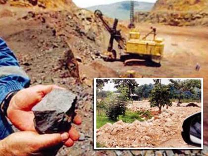 Take action against Agarwal Global Company for illegal sale of secondary minerals | गौण खनिज अवैध विक्री करणाऱ्या अग्रवाल ग्लोबल कंपनीवर कारवाई करा