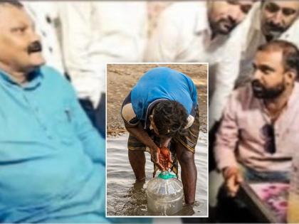 MLA sir, Can you drink the contaminated water; The villagers got angry | आमदार साहेब, तुम्हीच दूषित पाणी पिऊन दाखवा; ग्रामस्थ संतापले