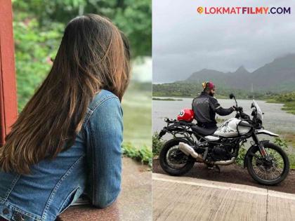 Leaving his wife at home, the actor's solo bike ride after 5 months of marriage | बायकोला सोडलं घरीच, लग्नाला ५ महिने पुर्ण होताच अभिनेत्याची सोलो बाईक राईड